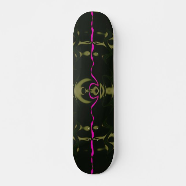 Pink Lights Skateboard (Vorne)