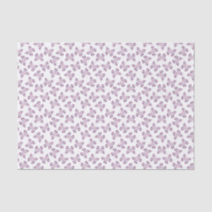 Pink Lila Blue All Over Pattern Butterfly Seidenpapier