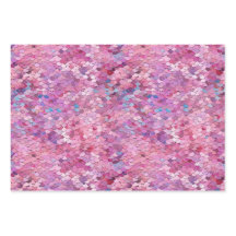 Pink Lila Blue Mermaid