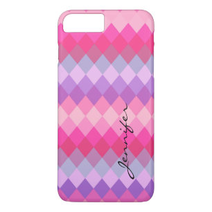 Pink Lila Diamond Geometrie Muster title_seo2