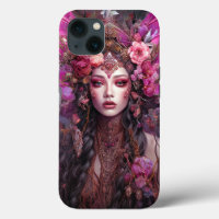 Pink Lila Fairy Queen Fantasy Art