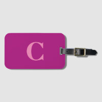 Pink Lila farbenfrohe Monogram Erstgeschenk Gefall