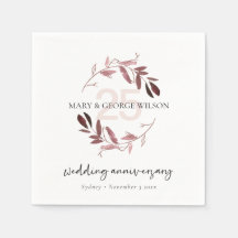 PINK LILA FOLIAGE WREATH JEDES JAHR 25 JAHRESJAHR