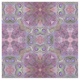 Pink & Lila Jewel Pattern Automaterial Stoff