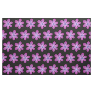Pink Lilac Blume Abstrakt Art Blumenmuster Stoff