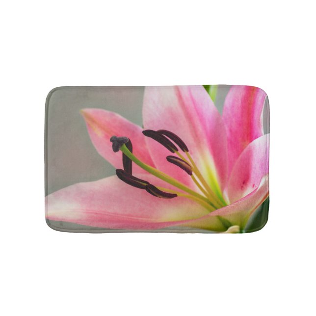 Pink Lily Bath matte (Vorderseite)