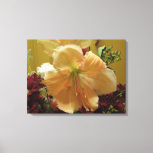 Pink Lily Bouquet Canvas Print Leinwanddruck