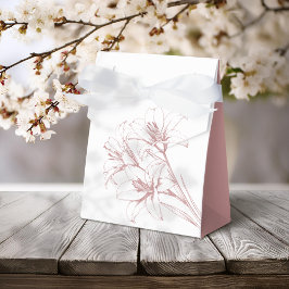 Pink Lily Kontur Wedding Geschenkschachtel