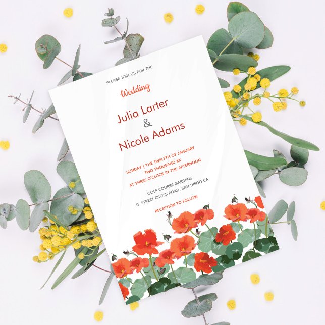 Pink Lily Lotus Blume in Pond Wedding Einladung (Von Creator hochgeladen)