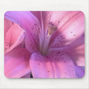 Pink Lily Mouse Pad Mousepad