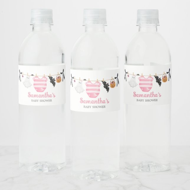 Pink Little Boo Baby Dusche (Flaschen)