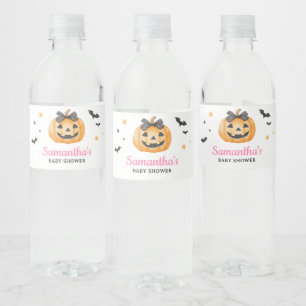 Pink Little Boo Spooky Pumpkin Baby Dusche