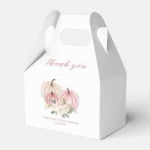 Pink Little Pumpkin Baby Dusche Geschenkschachtel