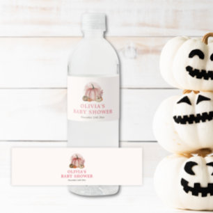 Pink Little Pumpkin Fall Girl Babydusche