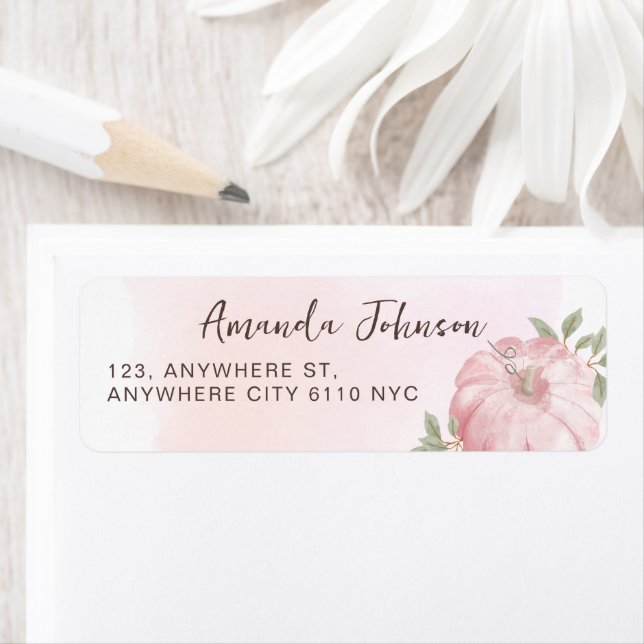 Pink Little Pumpkin Herbst Babydusche (Insitu)