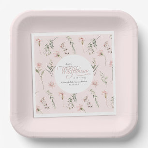 Pink Little Wildblume Baby Girl Dusche Serviette