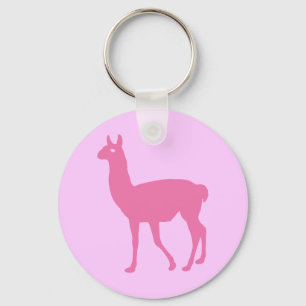 Pink Llama Schlüsselanhänger