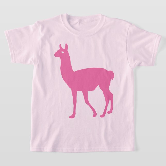 Pink Llama T - Shirt (Ablage )