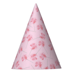 Pink Lollipop Partyhütchen