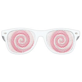 Pink Lollipop Spiral Whirlwind Partybrille