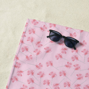 Pink Lollipop Strandtuch