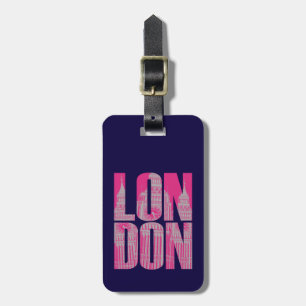 Pink London Gepäckanhänger