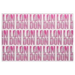 Pink London Stoff