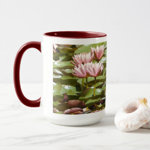 PINK LOTUS BLOSSOME TASSE