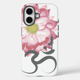 Pink Lotus Blume Yoga & Zen Calligraphy Om Om title_seo2
