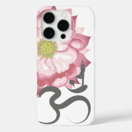 Pink Lotus Blume Yoga & Zen Calligraphy Om Om title_seo2