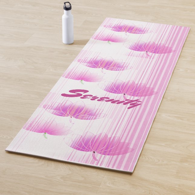 Pink Lotus Yoga Mat Yogamatte (Beispiel)