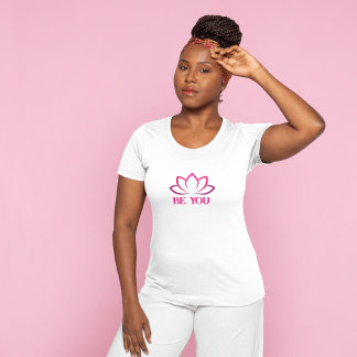 Pink lotus yoga Studios Personengruppe Tri-Blend Shirt