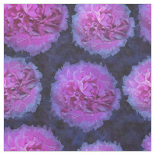 Pink Lush Peony Blumen Stoff