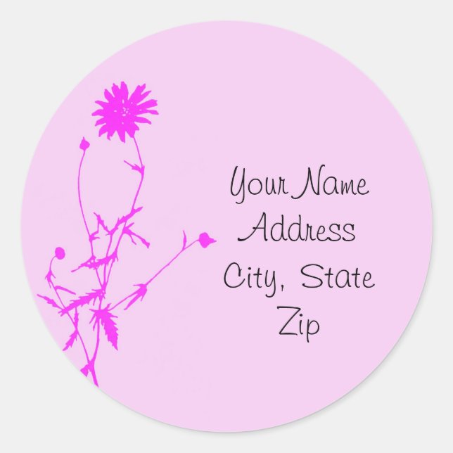 Pink Lush Sticker (Vorderseite)