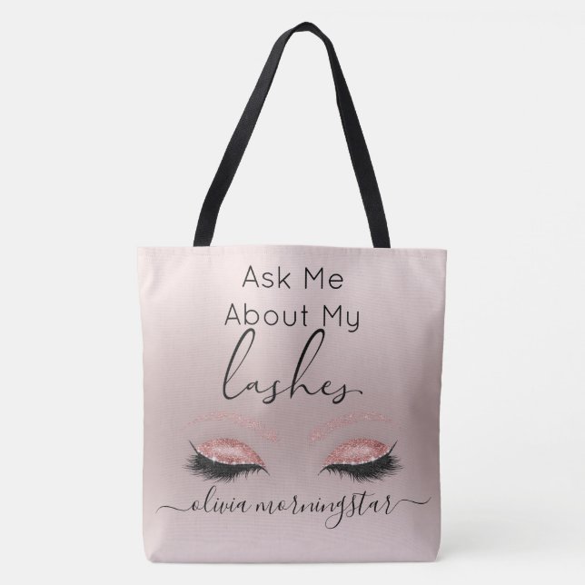 Pink Luxe Eyes Lashes Tasche (Vorderseite)