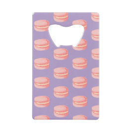 Pink Macaroons Geldbeutel Flaschenöffner