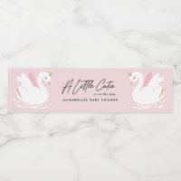 Pink mädchenhafte niedliche Schwan elegantes Babyd