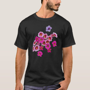 Pink Magenta Lila Calibrachoa Chameleon Sunshine T-Shirt