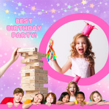 Pink Magical Fairytale Burg Party