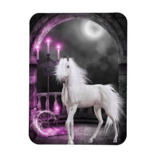 Pink Magical Unicorn Magnet