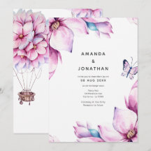 Pink Magnolia Floral Wedding