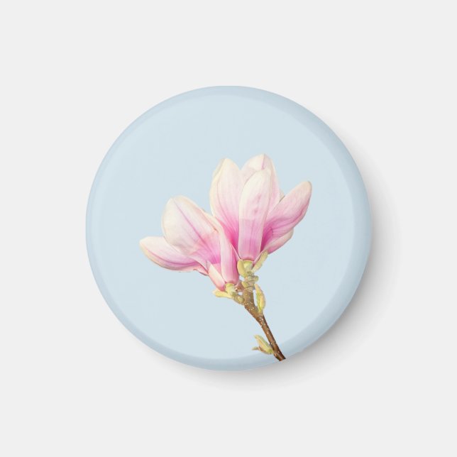 Pink Magnolia Magnet (Vorne)