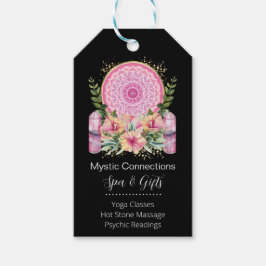 Pink Mandala Crystals Blume Energie Yoga Reiki Wel Geschenkanhänger