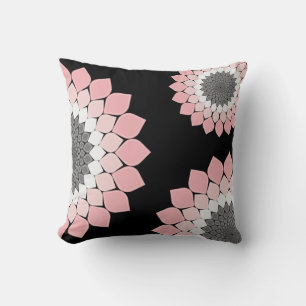 Pink Mandala Kunstwerk trendige Sommer und Frühlin Kissen