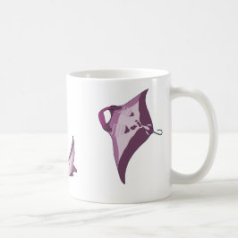 Pink Manta Rays Kaffeetasse