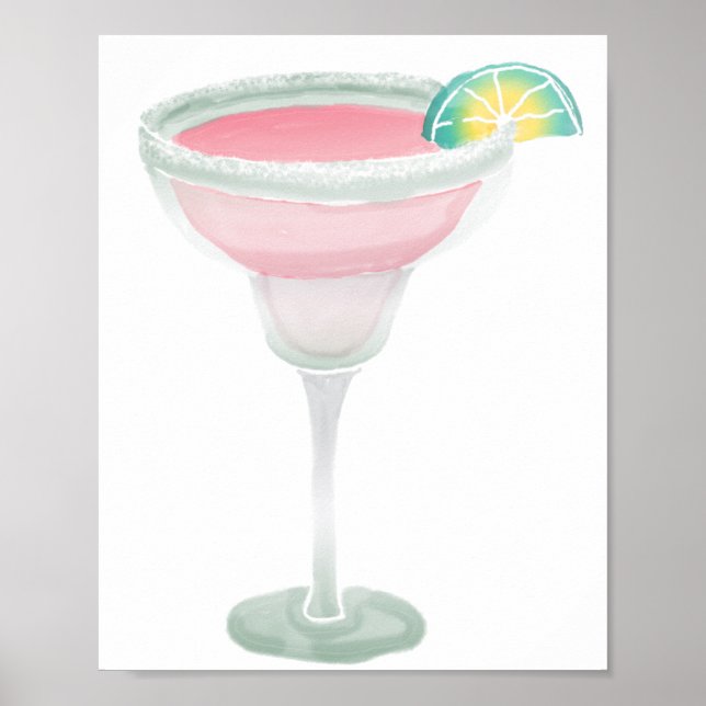 Pink Margarita Poster (Vorne)