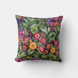 Pink Meadow Floral Kissen