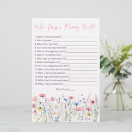 Pink Meadow Wildblumen, die Mommy Best Game kennen
