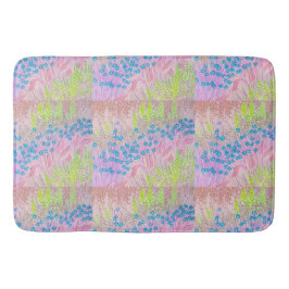 Pink Meadows Bath Mat Badematte