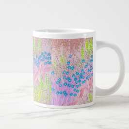 Pink Meadows Jumbo-Tasse